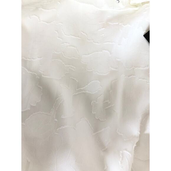 Lulus Love You So Truly Dress Burnout Floral Strapless Midi White NWT Size XS - Picture 8 of 13